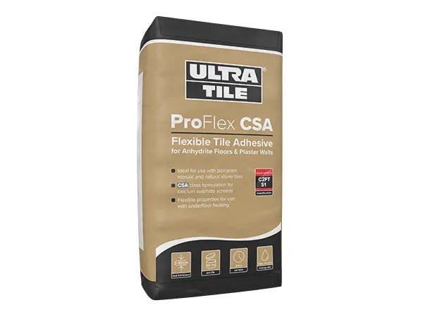 PROFLEX CSA: FLEXIBLE TILE ADHESIVE FOR ANHYDRITE FLOORS AND PLASTER WALLS